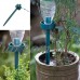 Girl12Queen 5Pcs Vacation Plant Automatic Drip Watering Spikes with Adjustable Flow Rate   